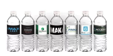 Custom Bottled Water Size Information 