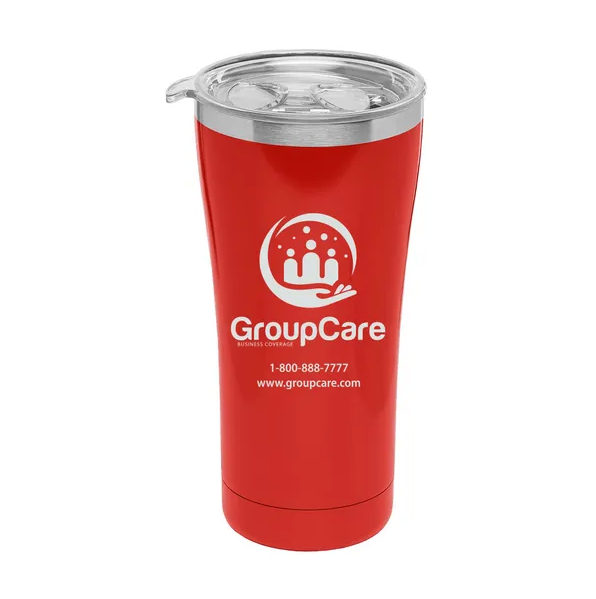 Iced coffee season lasts all year with an insulated stainless steel tumbler