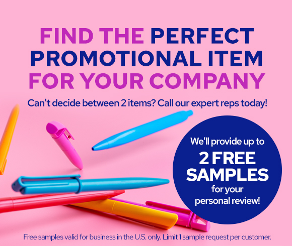 Free promotional item sample offers