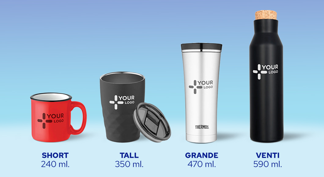Travel mug sizes for your coffee